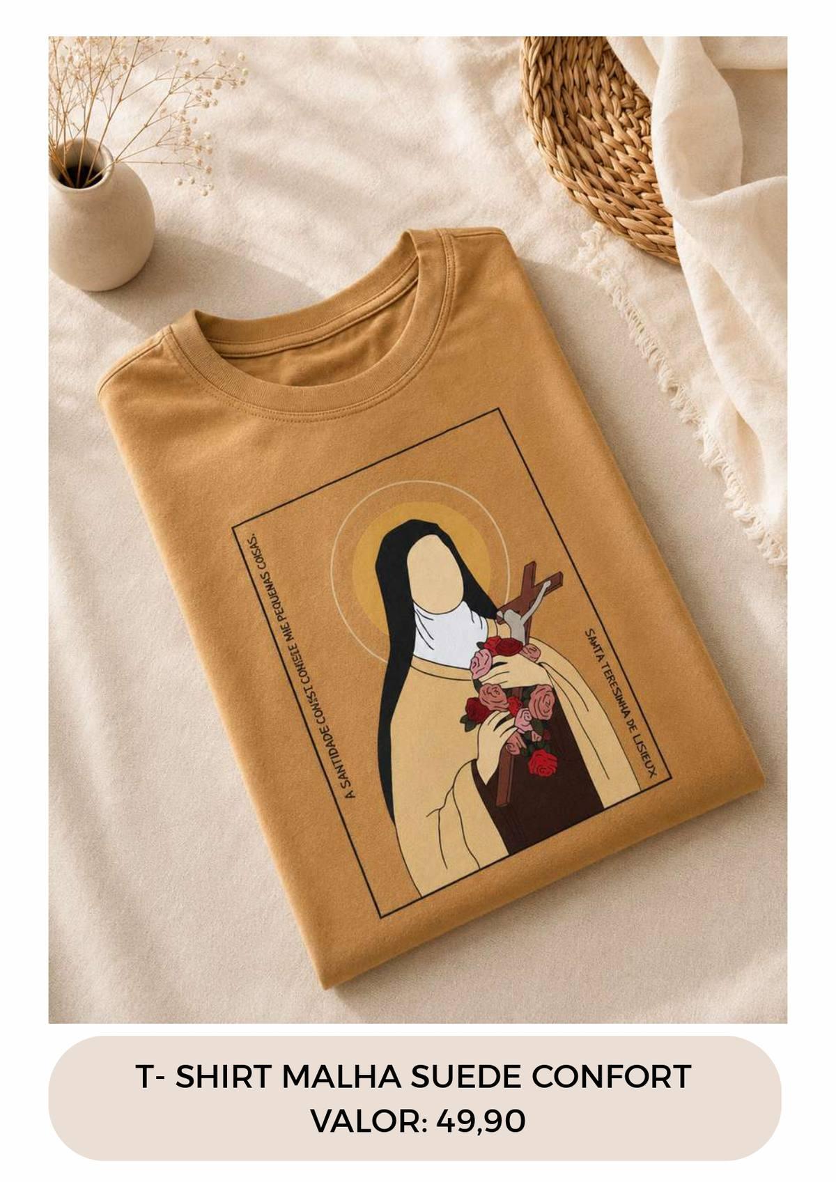 T-SHIRT SANTA TERESINHA 