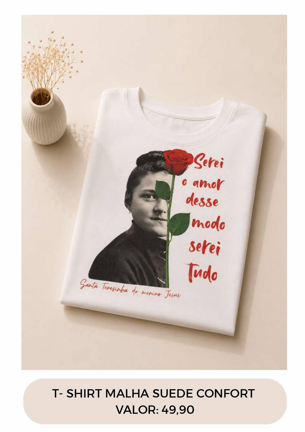 T-SHIRT SANTA TERESINHA
