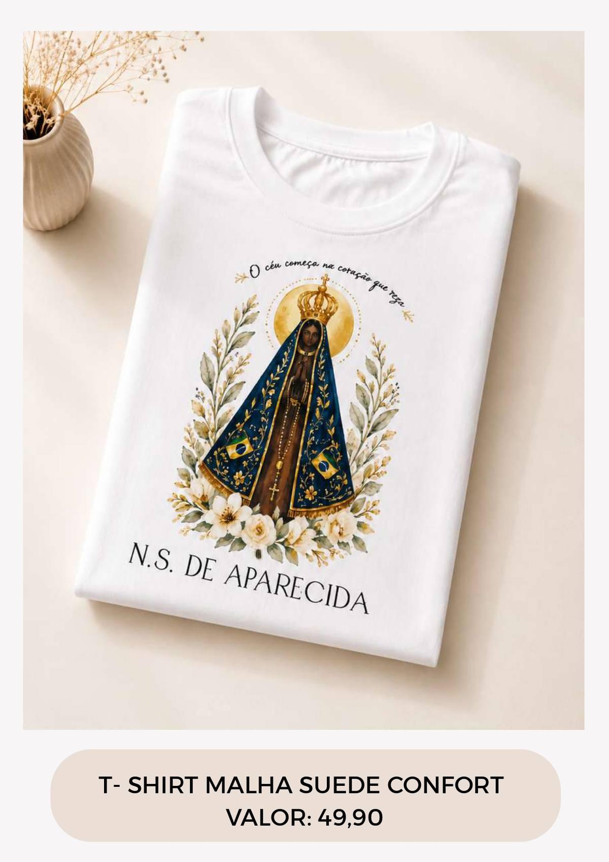 T-SHIRT N.S APARECIDA