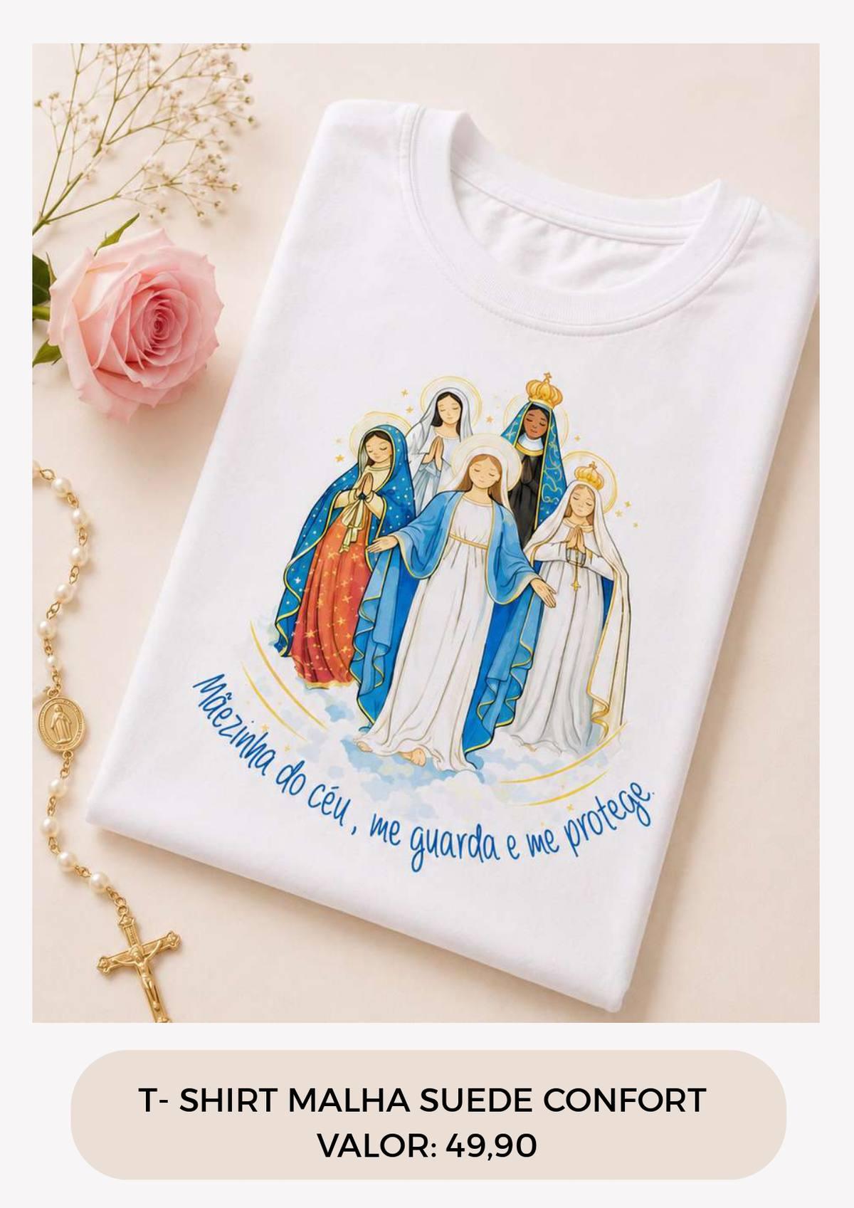 T-SHIRT MÃEZINHA DO CÉU
