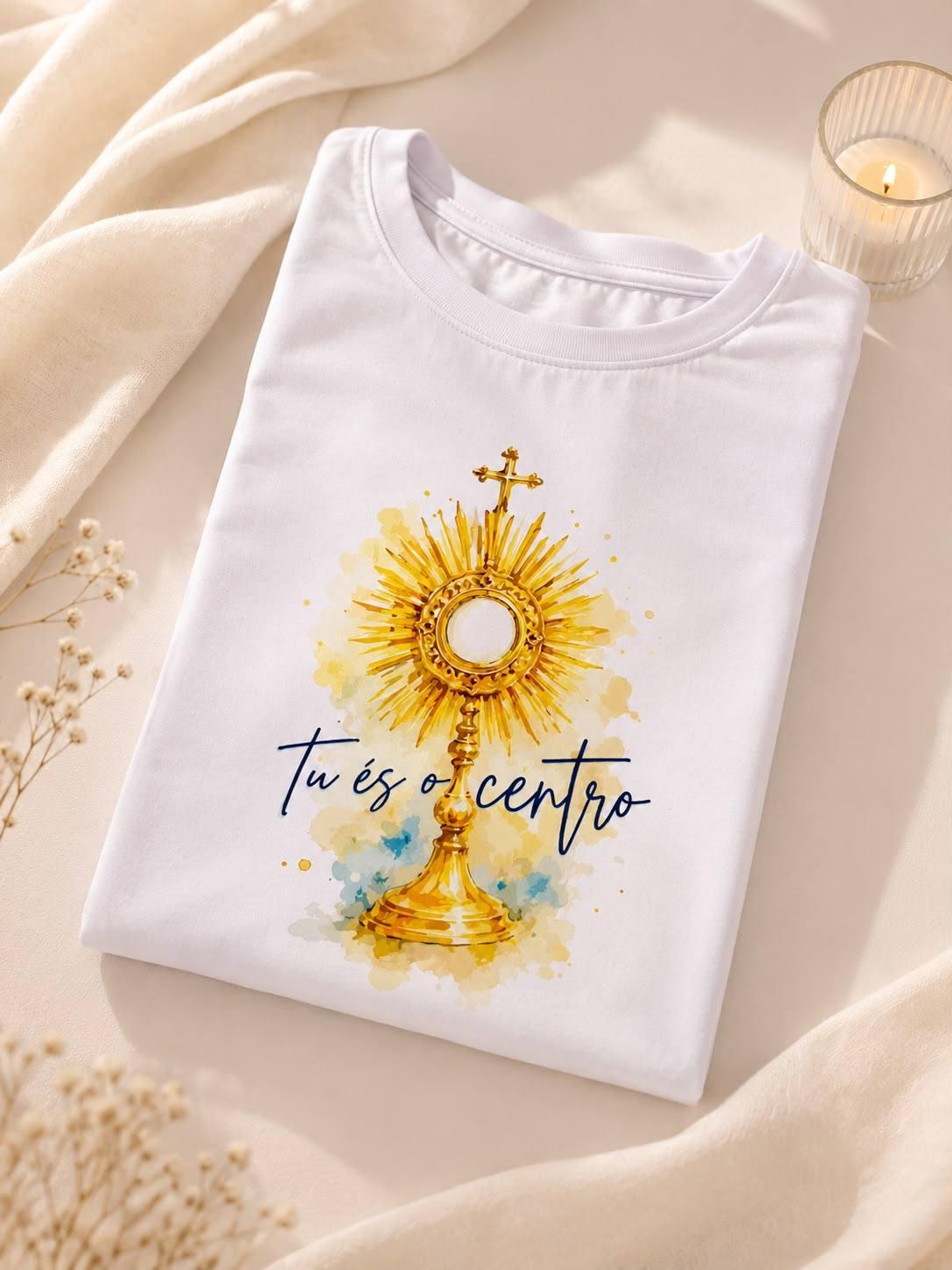 T-SHIRT - TU ÉS O CENTRO
