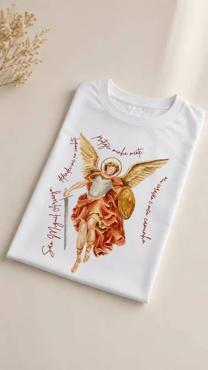 T- SHIRT SÃO MIGUEL ARCANJO